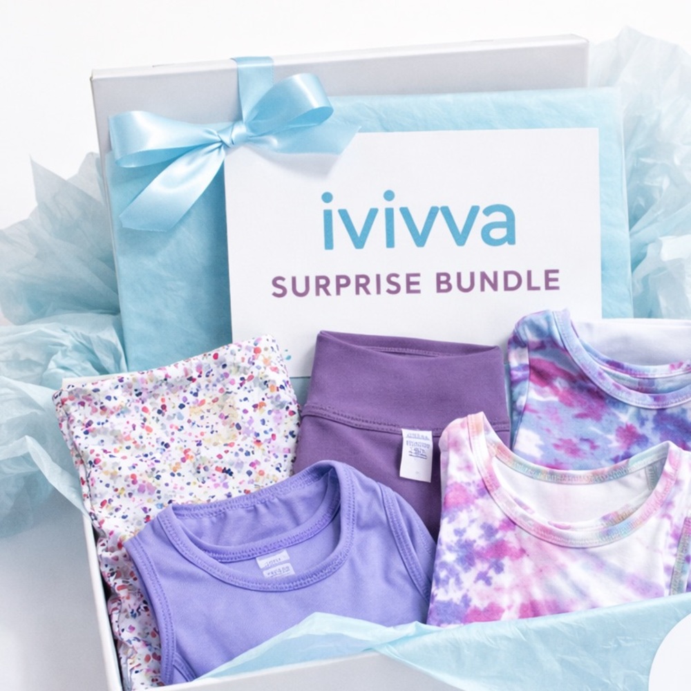 Ivivva by Lululemon Surprise Bundle Size 10 | 4 Piece Athleisure Mystery Box